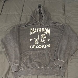Death Row Records Gray Hoodie